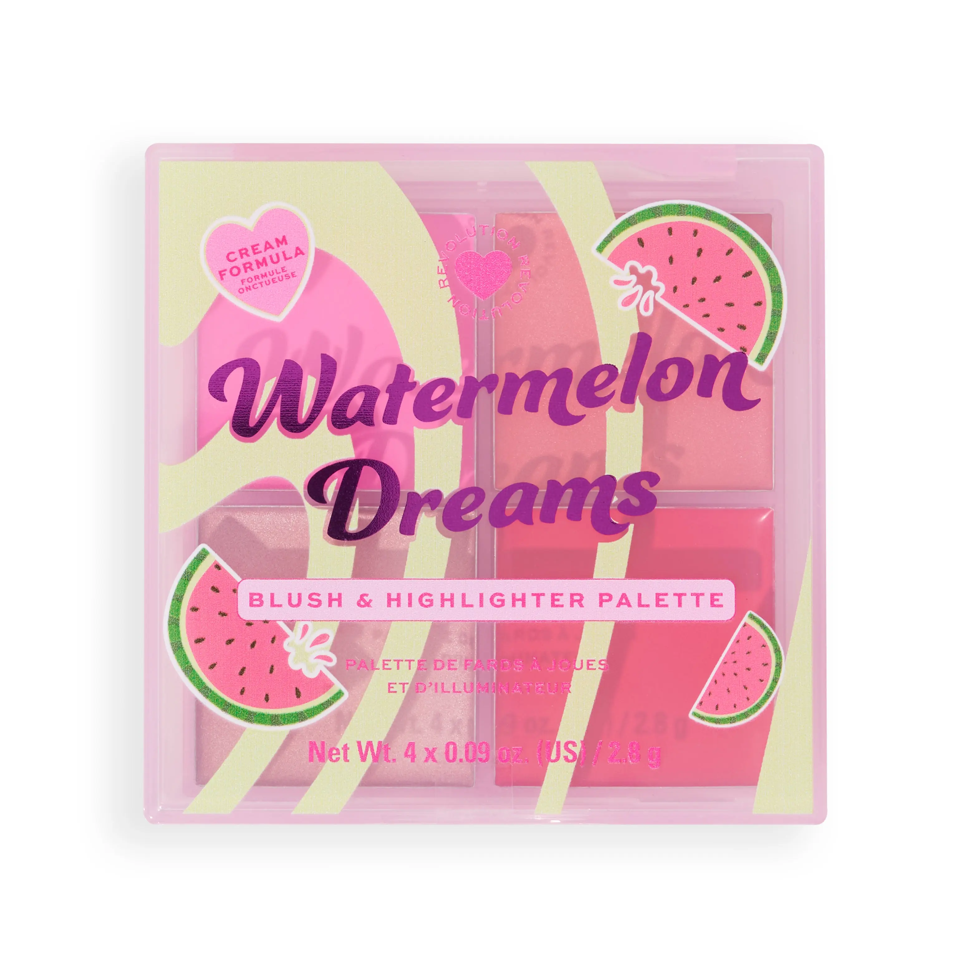 Watermelon Dreams Blush & Highlighter Quad - Image 4