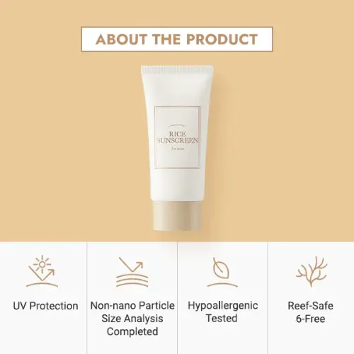 Rice Sunscreen SPF50+ - Image 3