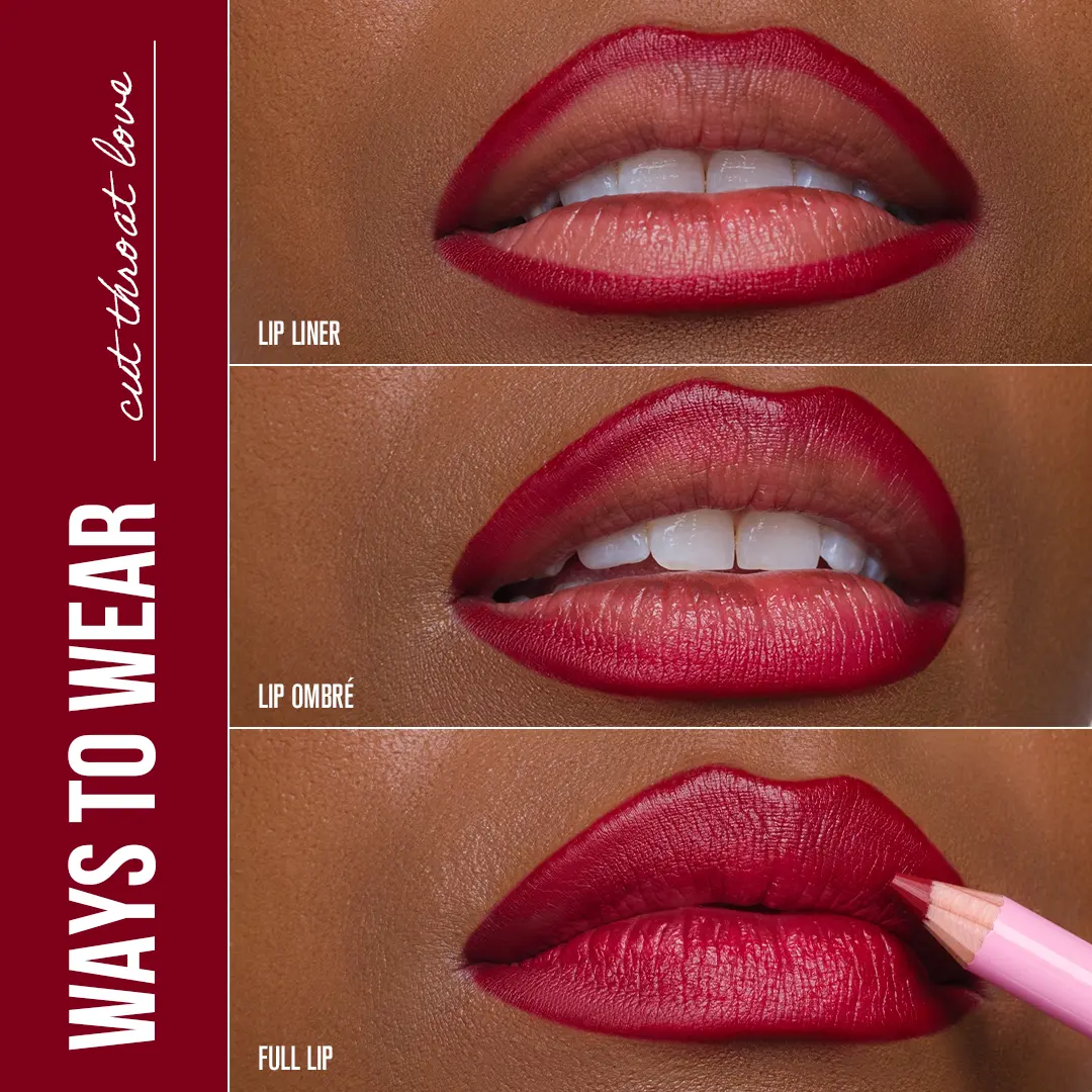 Velour Lip Liner Cut Throat Love - Image 3
