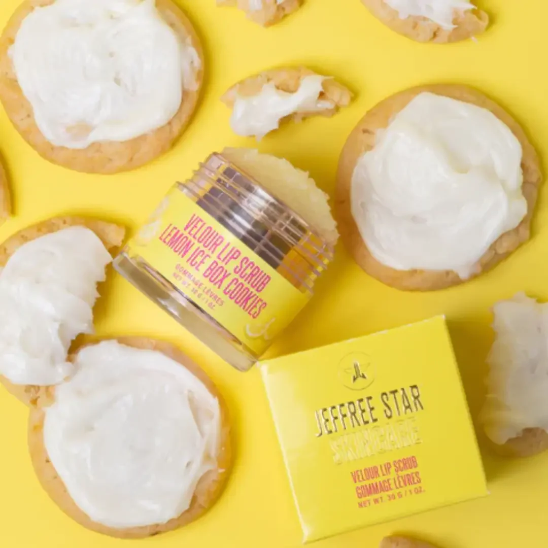 Velour Lip Scrub Lemon Icebox Cookie - Image 3