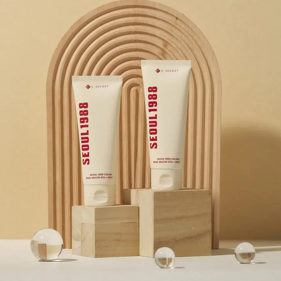 Seoul 1988 Cream: Snail Mucin 93% + Rice - Image 3