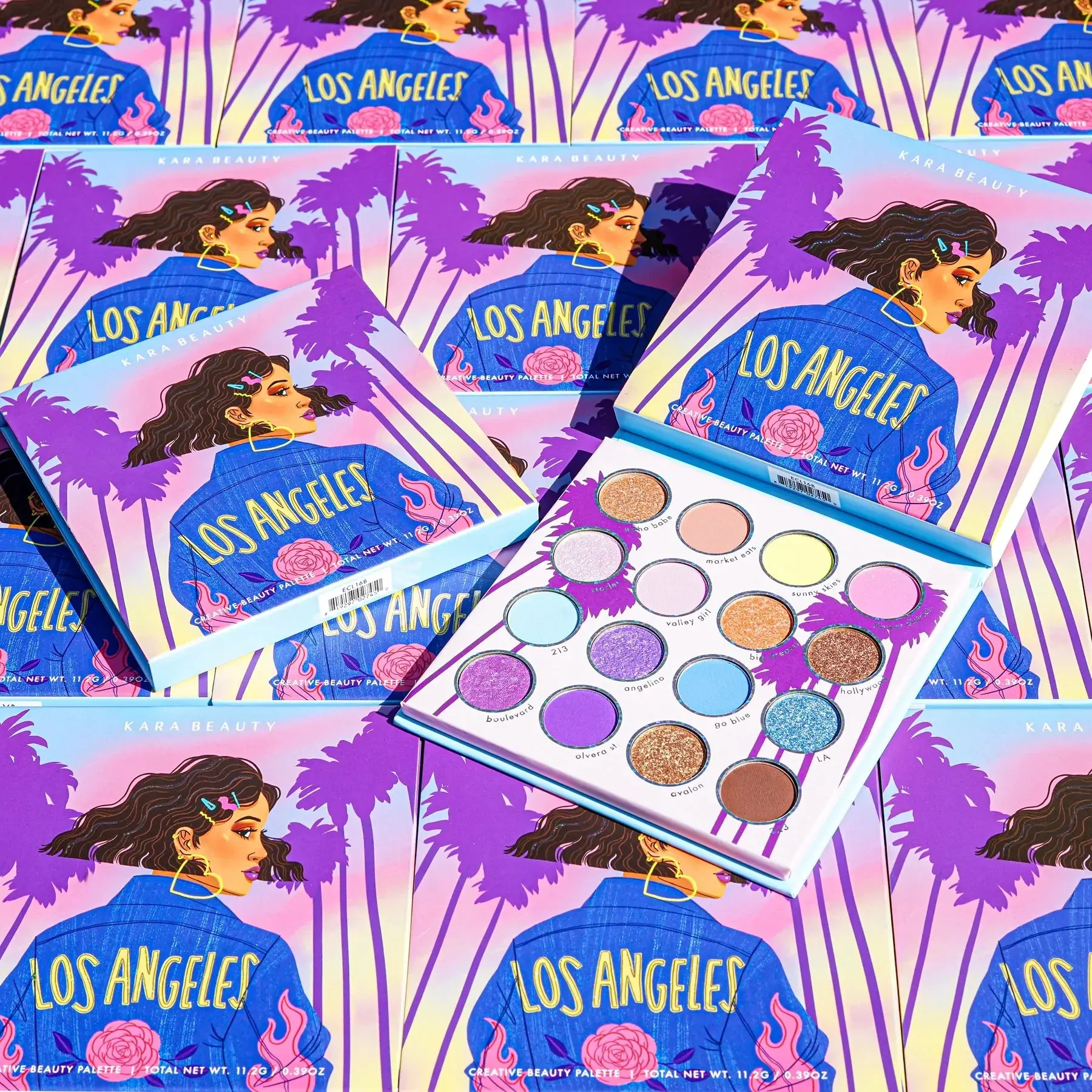 Los Angeles 16 Shades Palette - Image 3