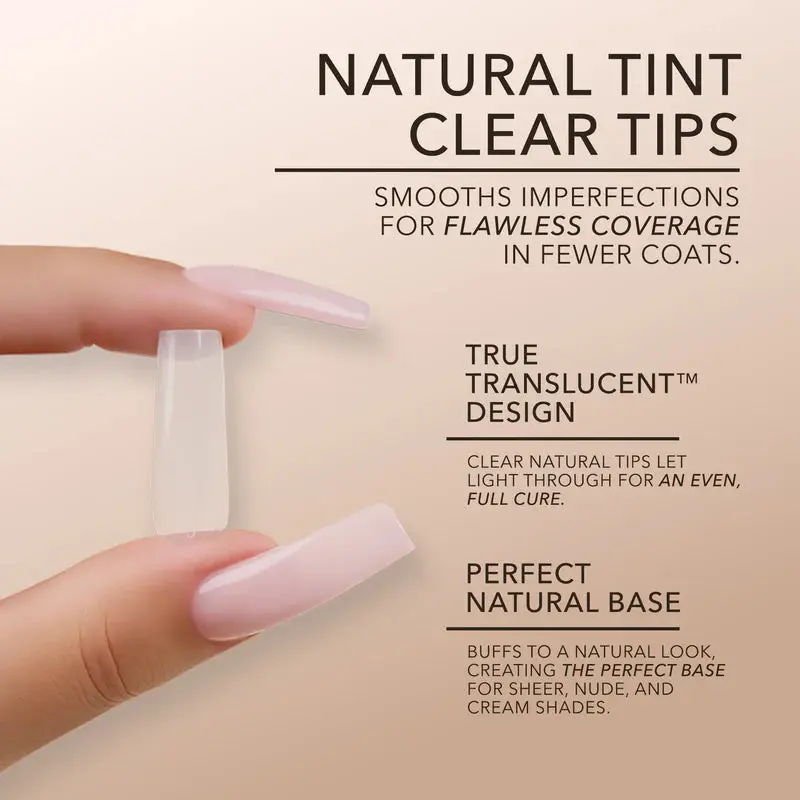 Natural Gel Extensions Almond Short - Image 4