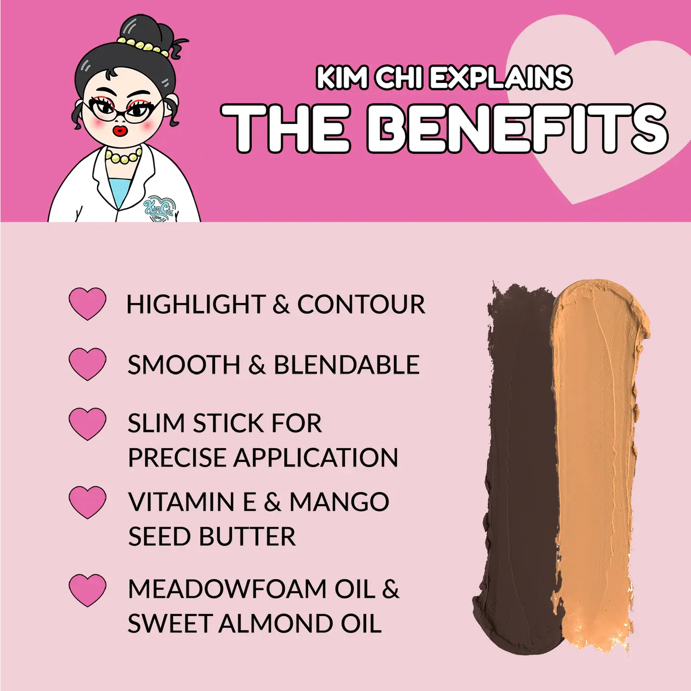 Contour & Highlight Stick Effin Sculpt Dark - Image 4