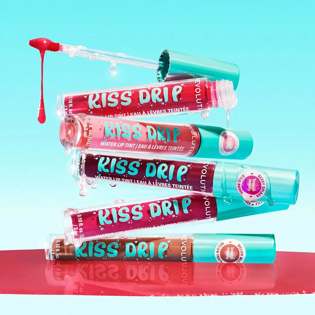 Kiss Drip Water Lip Tint Berry Splash - Image 5