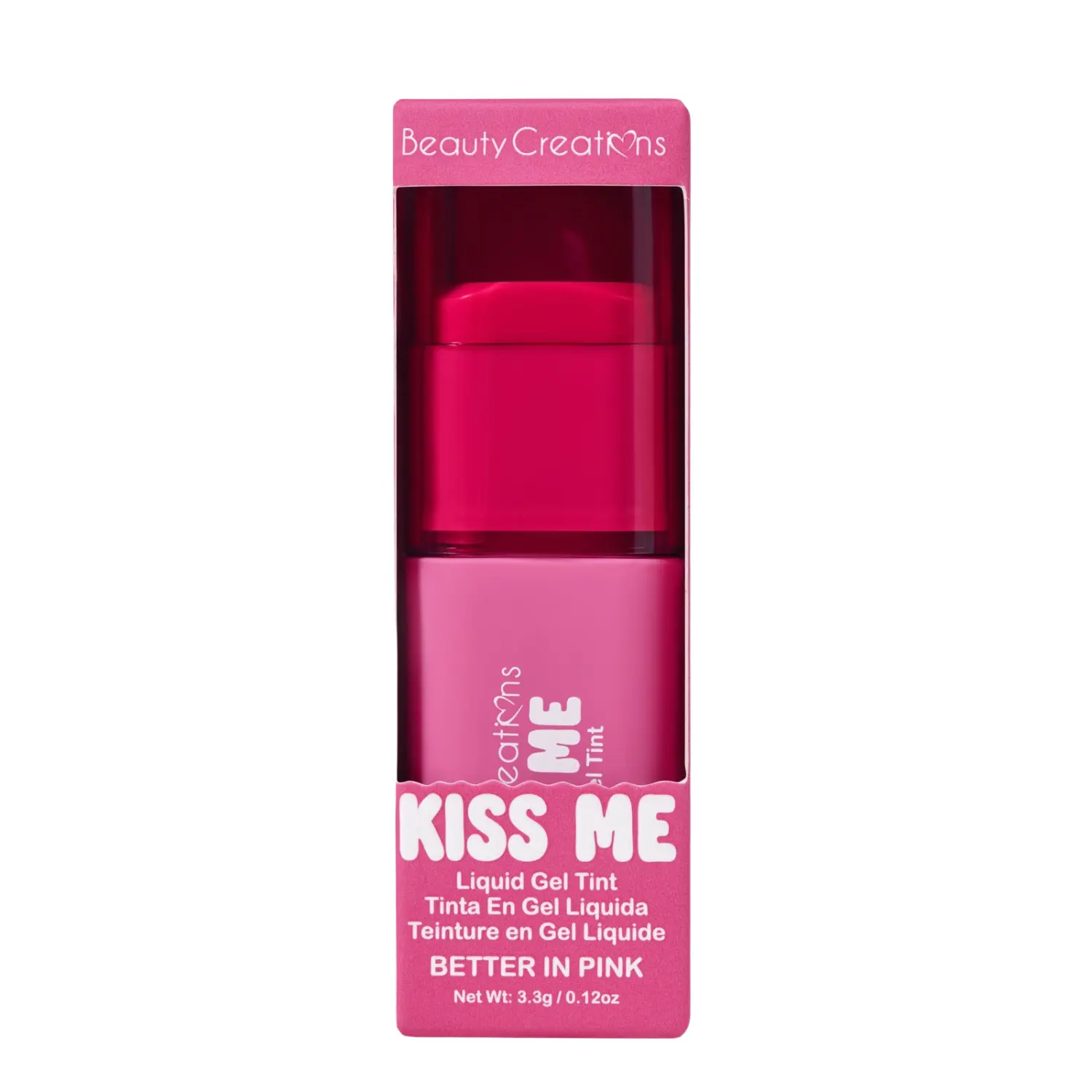Kiss Me Liquid Gel Tint Better In Pink - Image 3