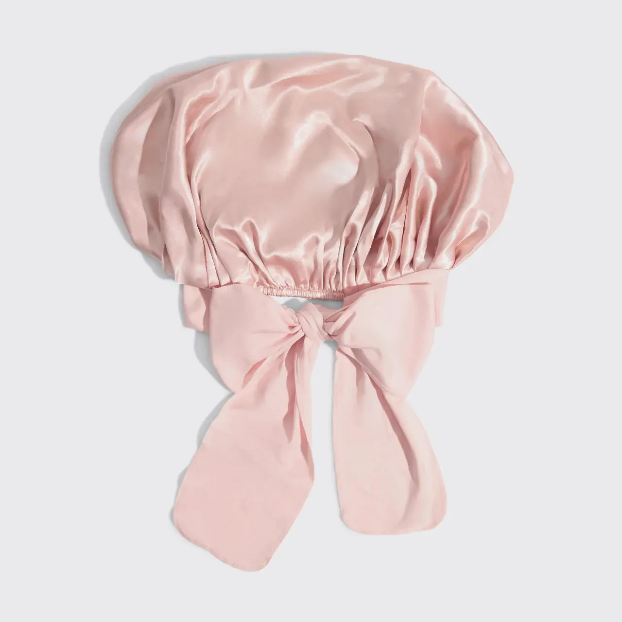 Adjustable Oversized Satin Bonnet Blush - Image 3