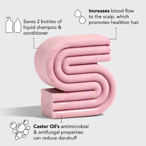 Castor Oil Nourishing Shampoo Bar - Image 3