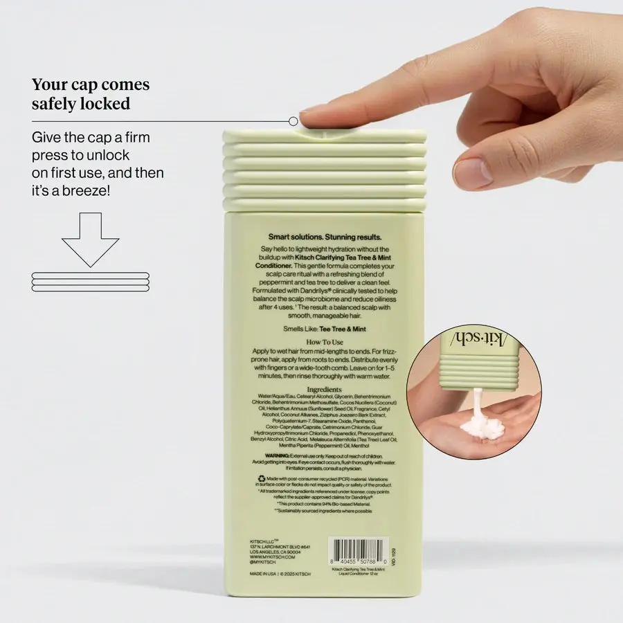 Clarifying Tea Tree & Mint Conditioner - Image 7