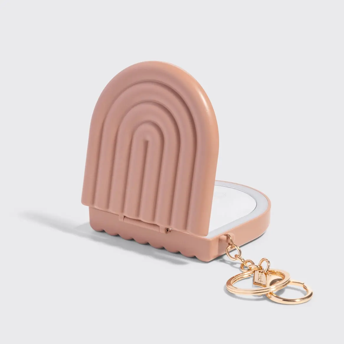 Compact Mirror Keychain Terracotta - Image 6