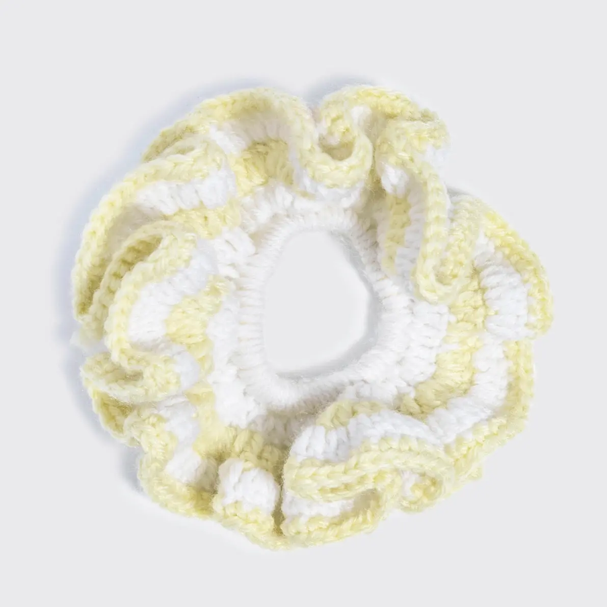 Crochet Scrunchie Butter Yellow - Image 7