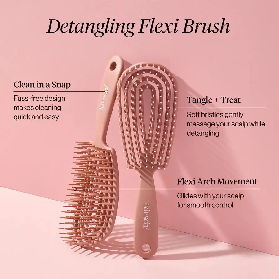 Detangling Flexi Brush Terracotta - Image 2