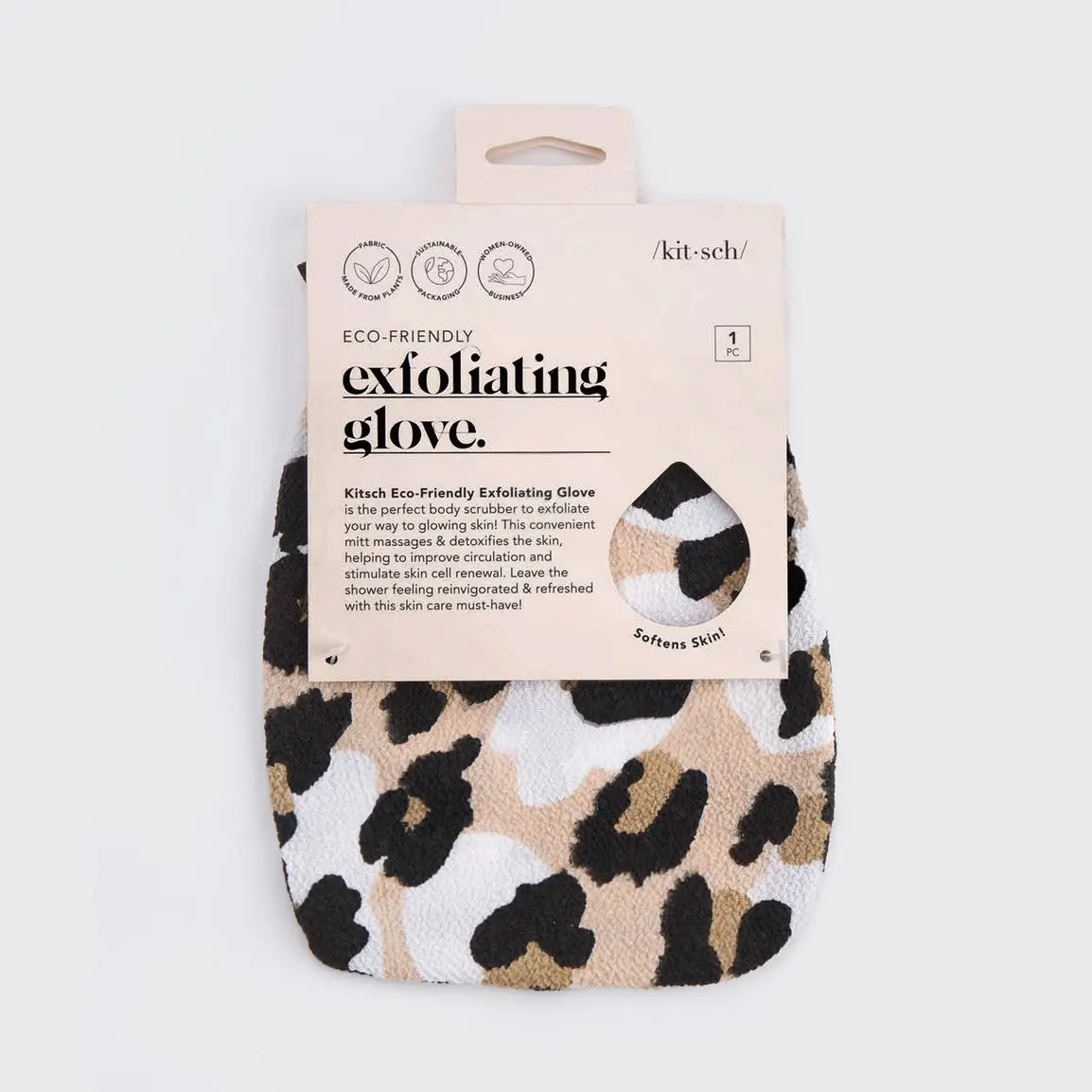 Exfoliating Glove Leopard - Image 5