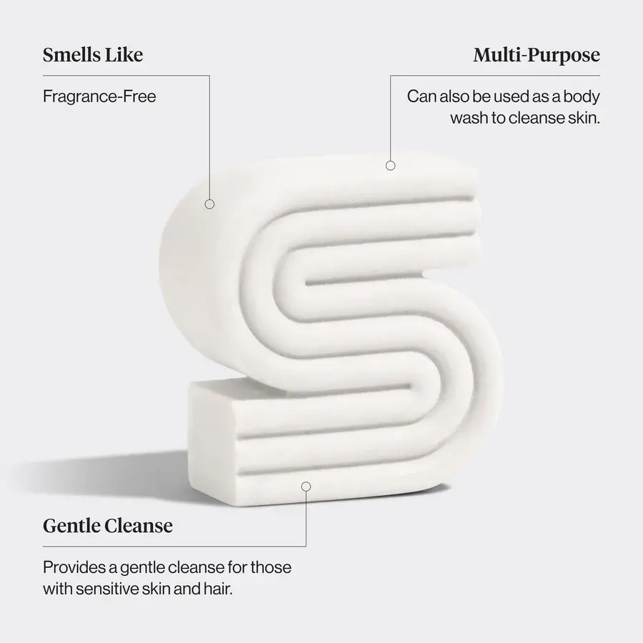 Fragrance Free Ultra Sensitive Shampoo & Conditioner Bar Set - Image 3