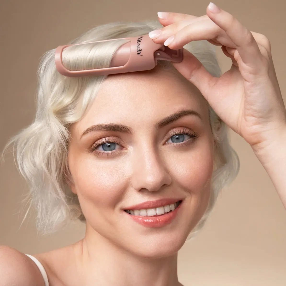 Hair Volumizing Clip Set Terracotta - Image 2
