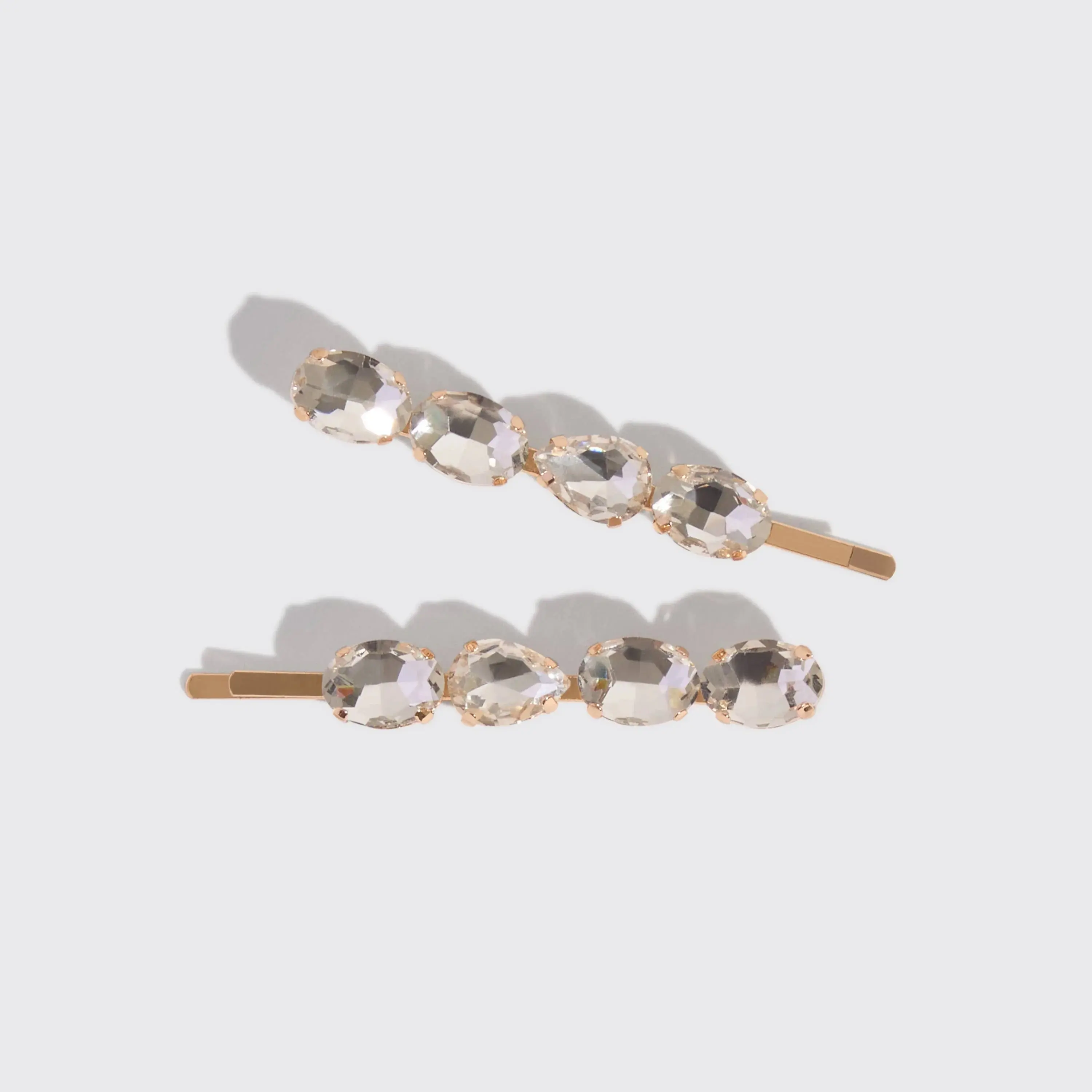 Holiday Metal Gemstone Bobby Pins - Image 4