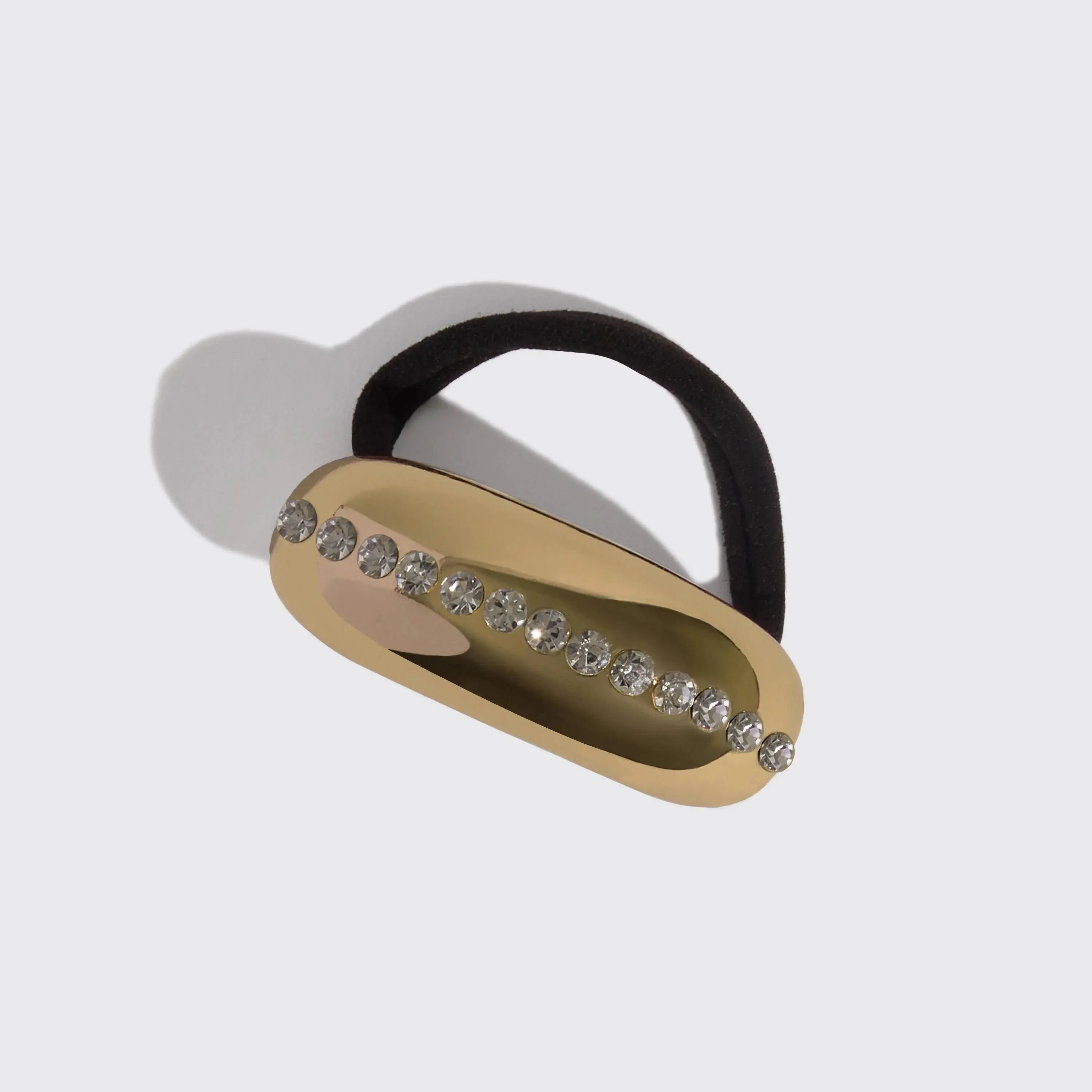 Holiday Metal Rhinestone Cloud Cuff - Image 3