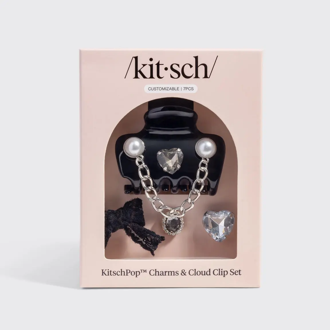 KitschPop Charms & Cloud Clip Set Vintage Black - Image 9