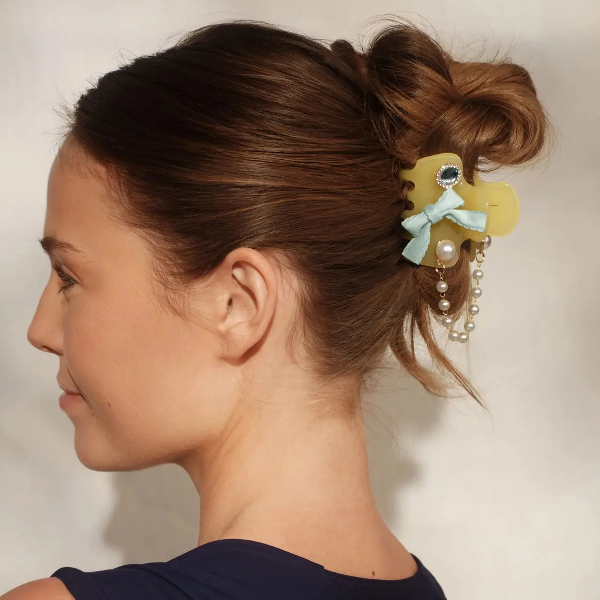 Kitschpop Cloud Clip 7pc Set Coastal Cottage Butter Yellow - Image 2