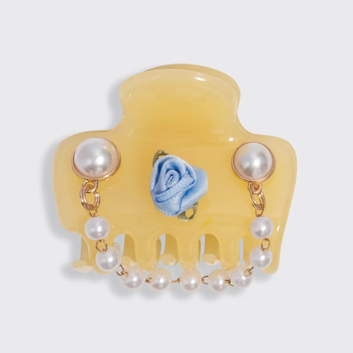 Kitschpop Cloud Clip 7pc Set Coastal Cottage Butter Yellow - Image 6