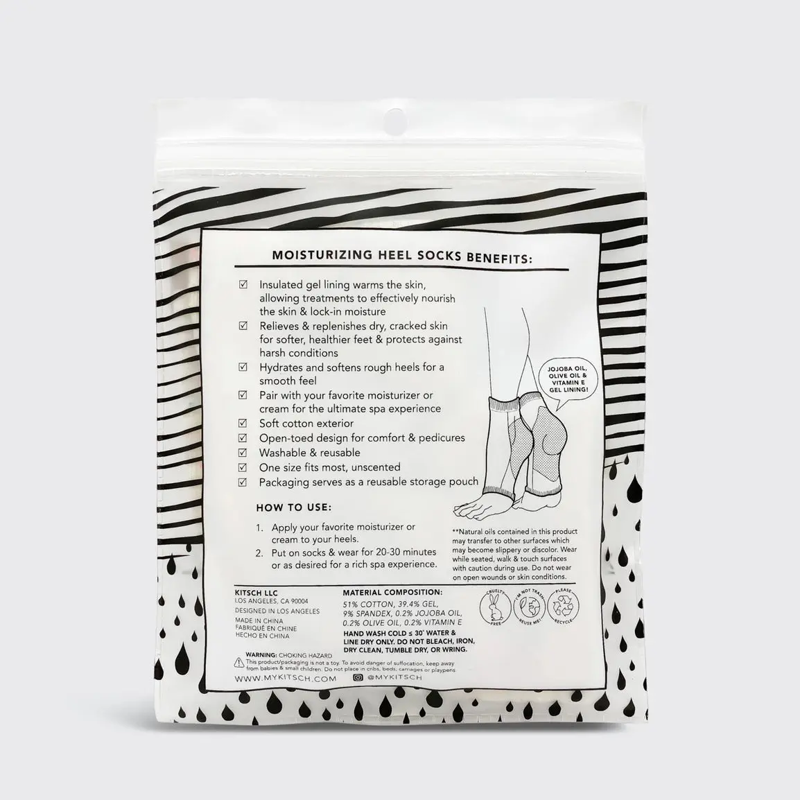 Moisturizing Heel Socks - Image 6