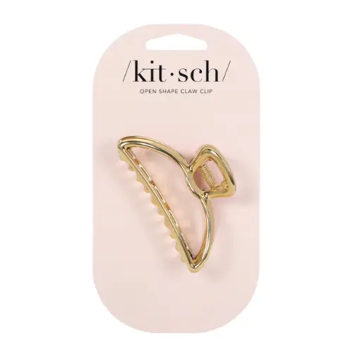 Open Shape Claw Clip Gold - Image 3