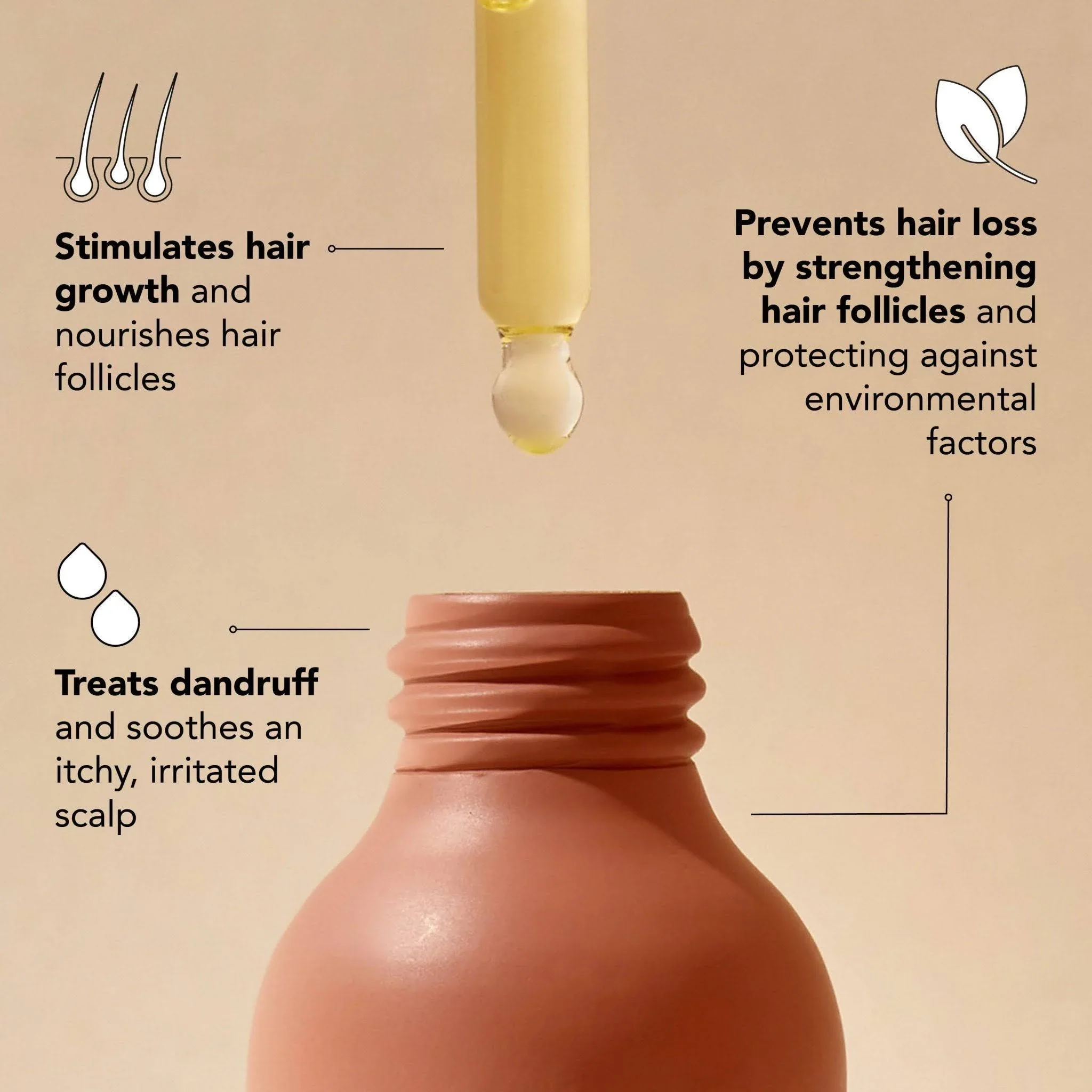 Strengthening Scalp & Hair Oil with Rosemary & Biotin 60 ml. - Image 6