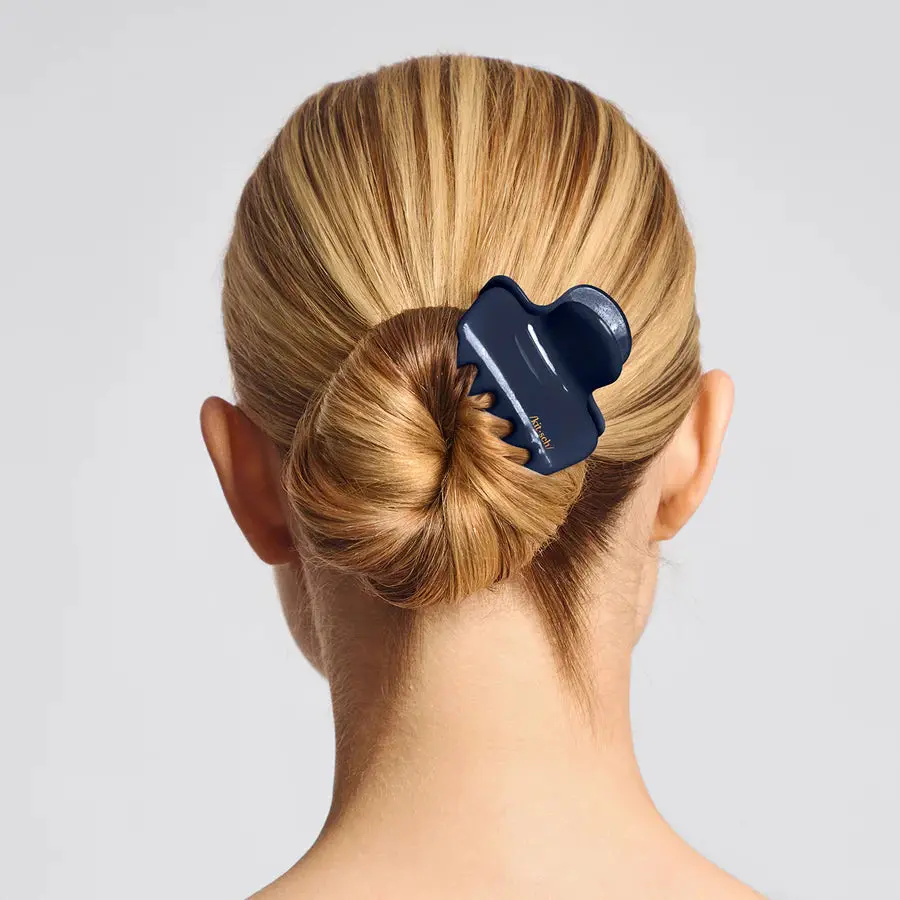 Recycled Plastic Cloud Claw Clip Blue Orchid - Image 4