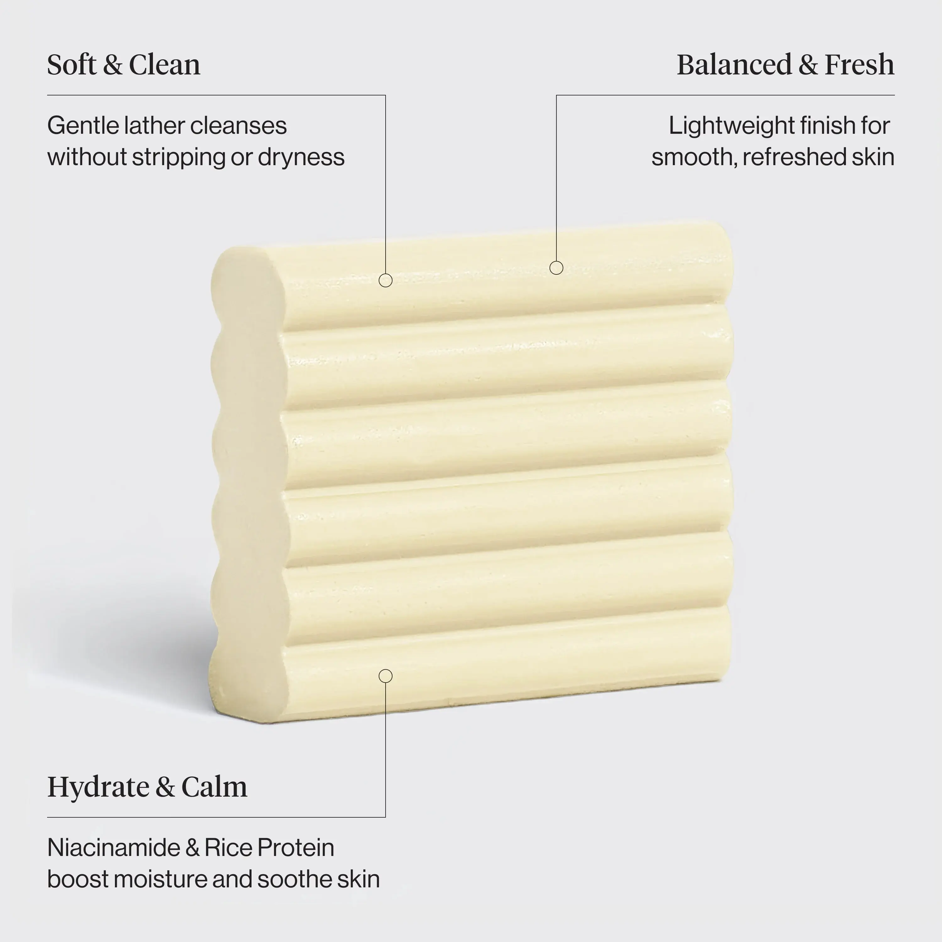 Rice Water Protein Face & Body Wash Bar - Image 4