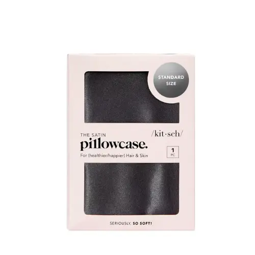 Satin Pillowcase Charcoal - Image 4