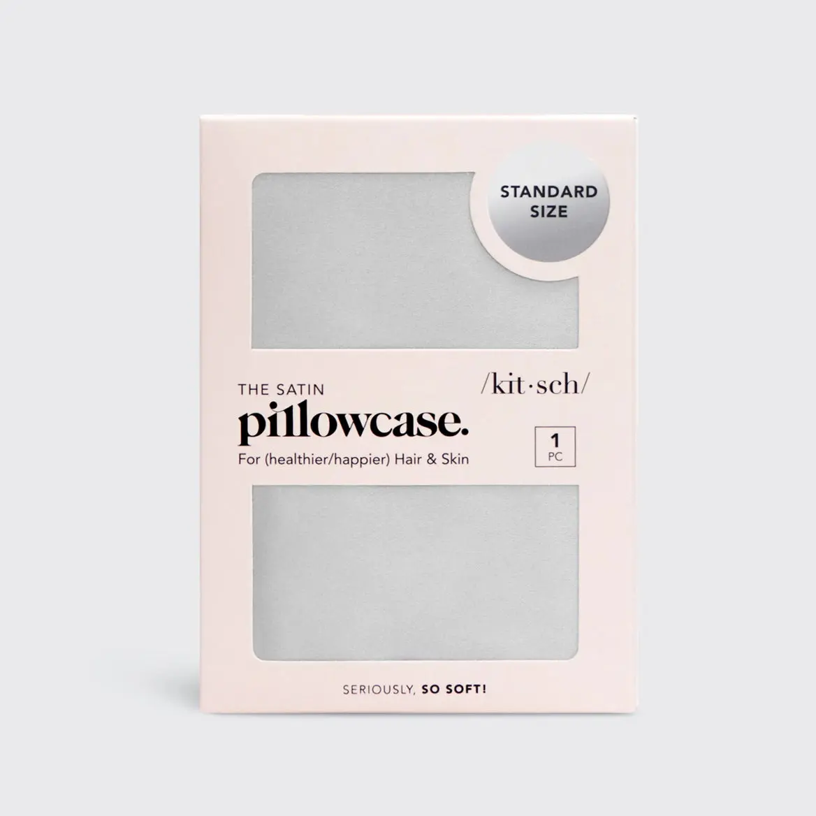 Satin Pillowcase Silver - Image 4