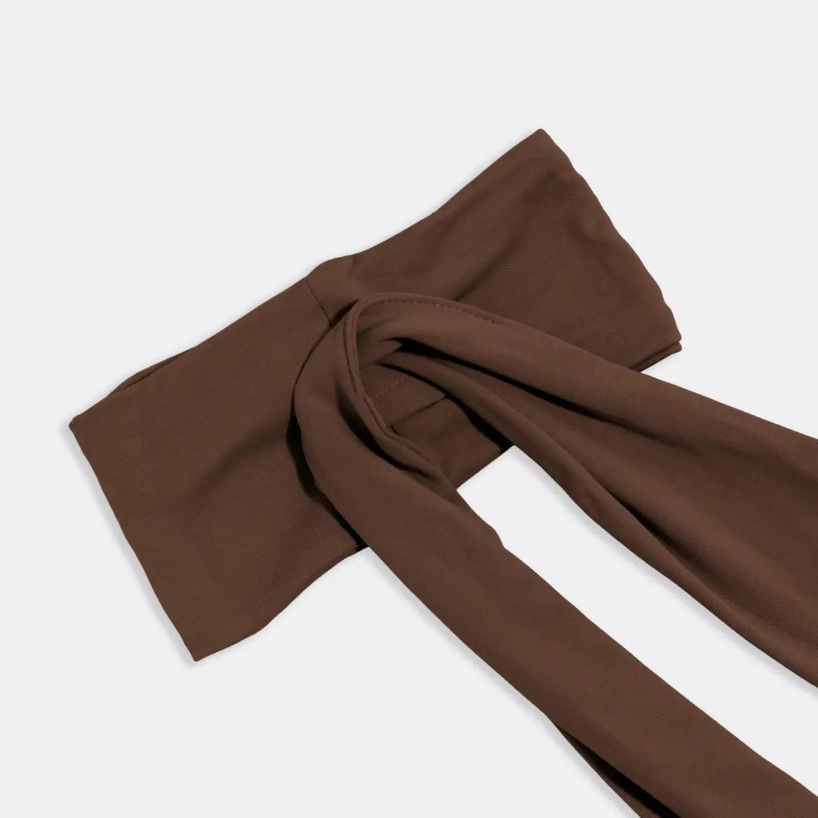 Set & Flow Heatless Curling Headband Chocolate Brown - Image 6