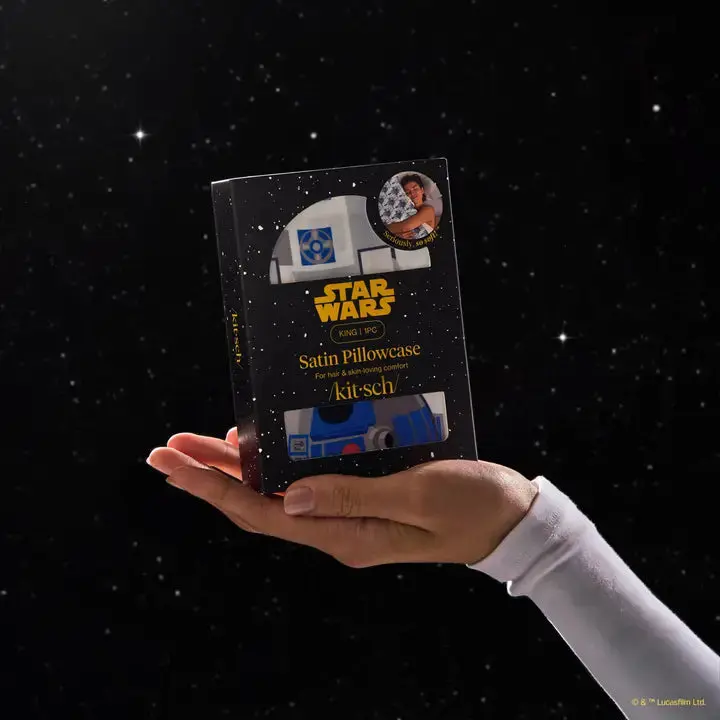 Star Wars™ Satin Pillowcase R2-D2 & C-3PO King - Image 3