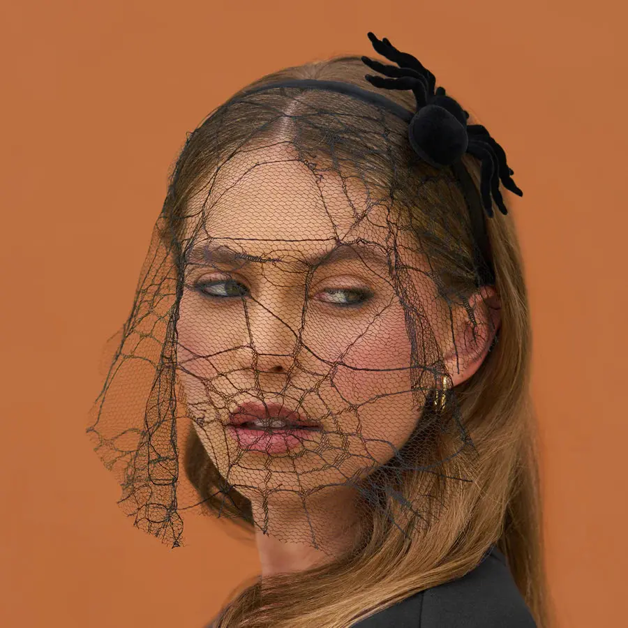 Veil Headband Spiderweb - Image 3