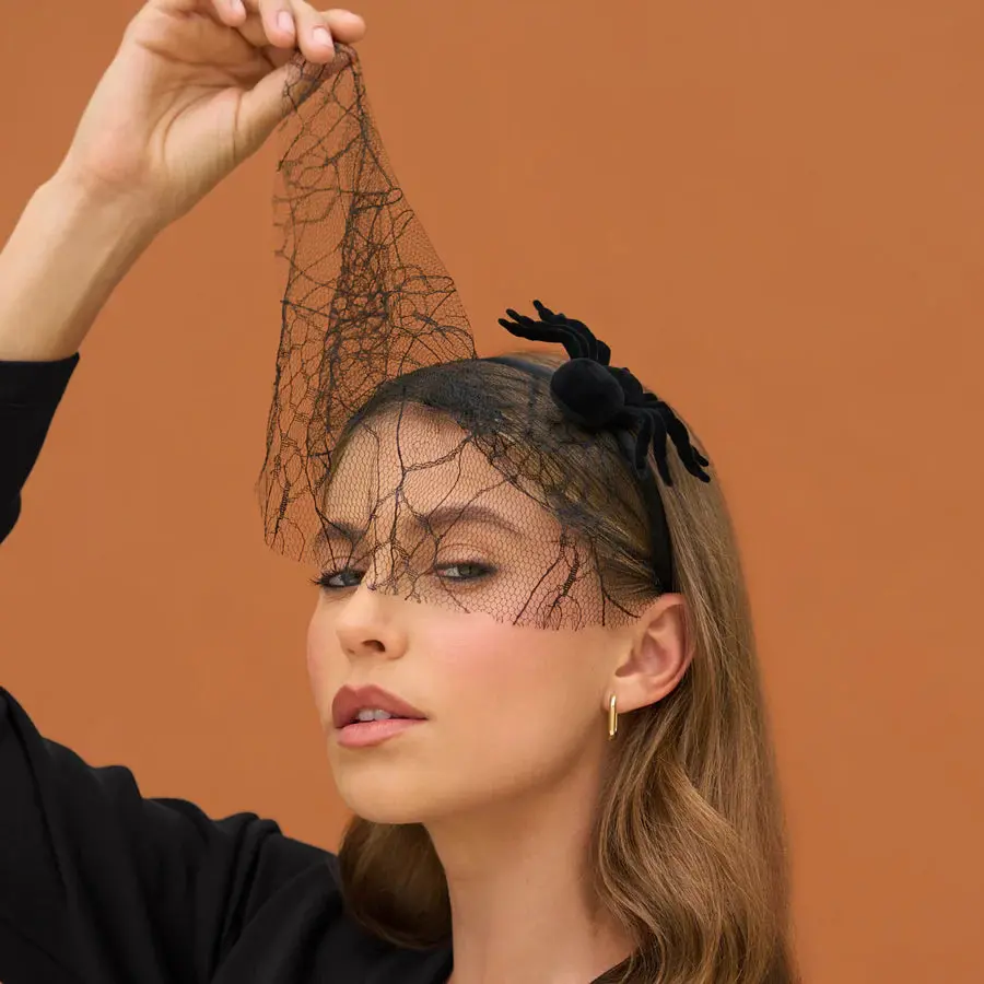 Veil Headband Spiderweb - Image 4