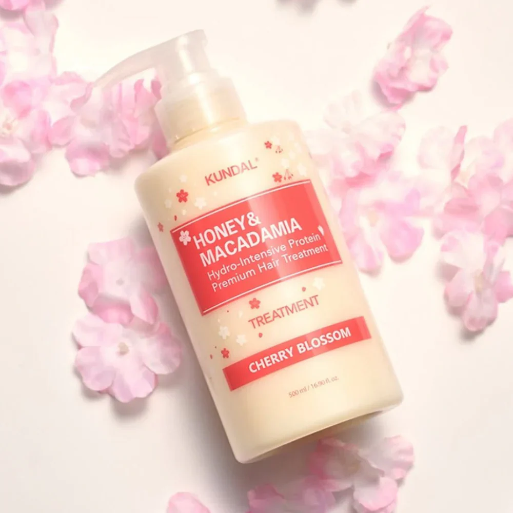 Honey & Macadamia Nature Shampoo & Treatment Cherry Blossom - Image 3