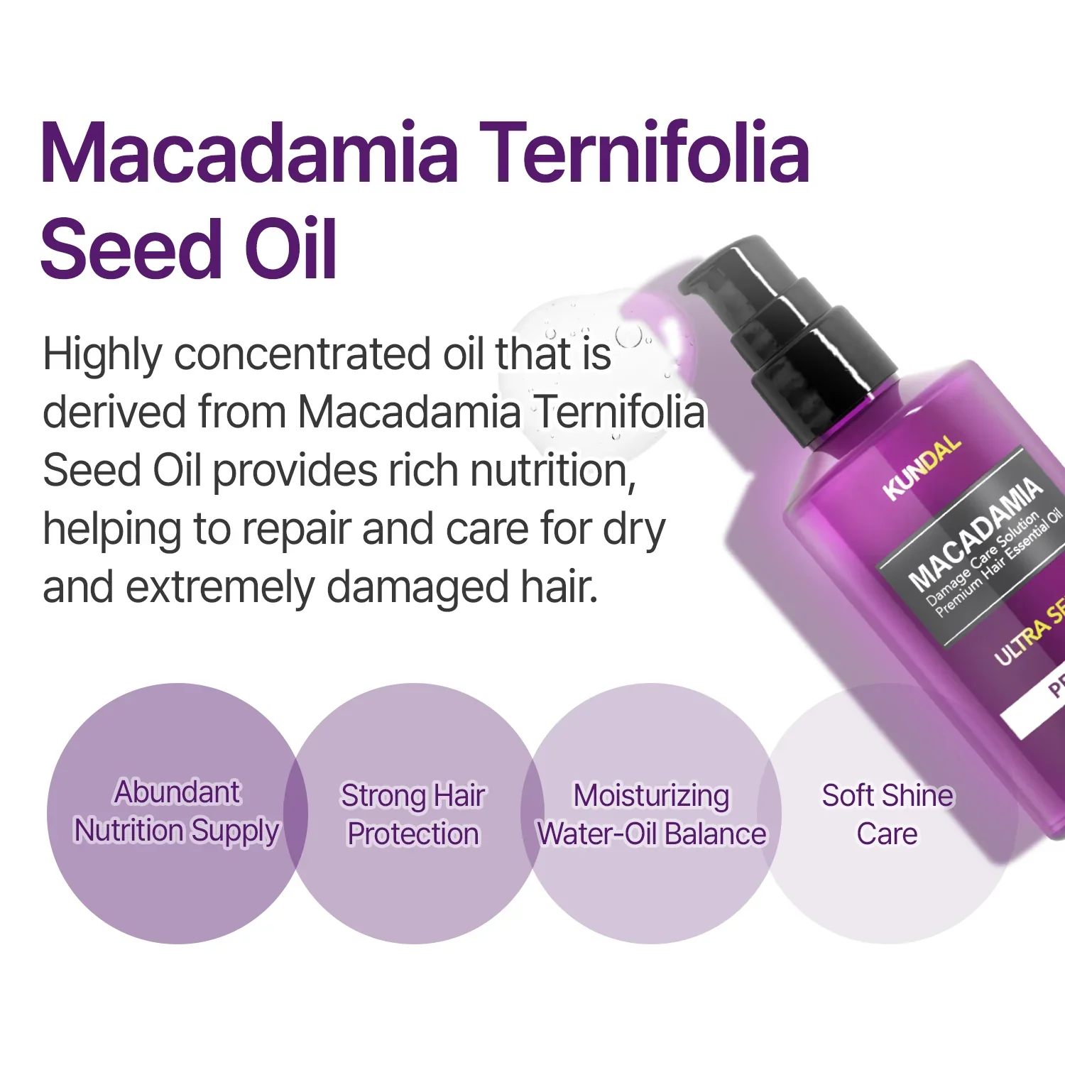 Macadamia Hair Serum White Musk - Image 6