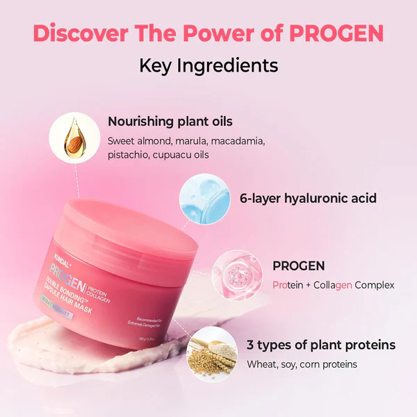 Progen Double Bonding Capsule Hair Mask Violet Muguet - Image 3