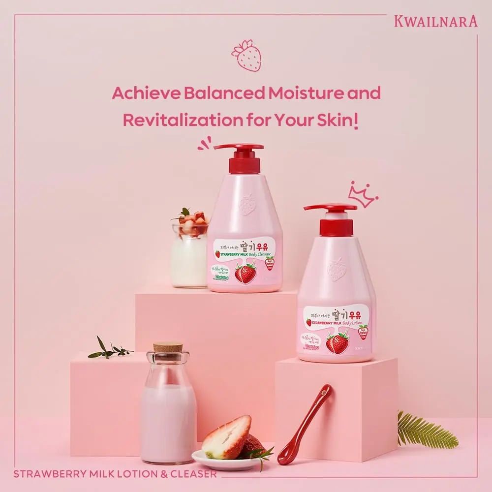 Milk Body Lotion Strawberry - Image 4