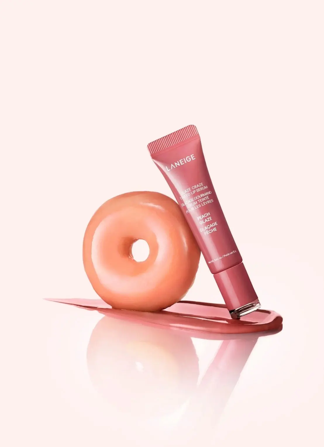 Glaze Craze Tinted Lip Serum Peach Glaze - Image 4