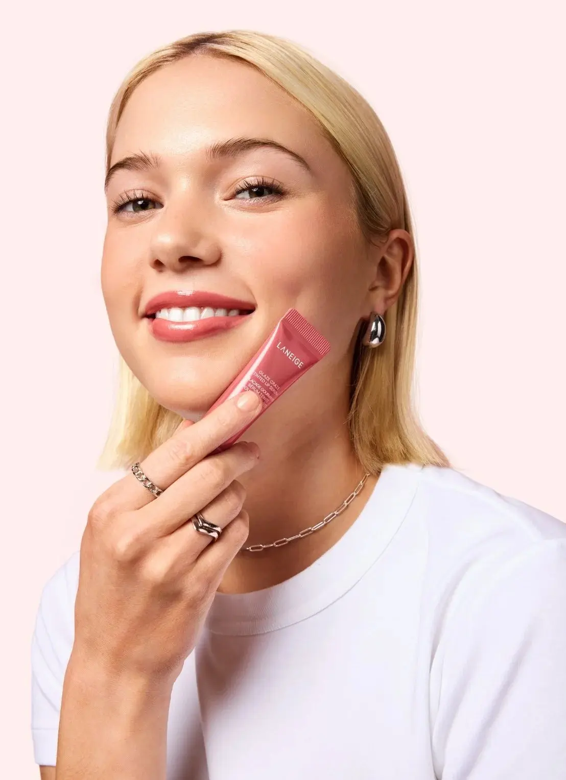 Glaze Craze Tinted Lip Serum Peach Glaze - Image 5