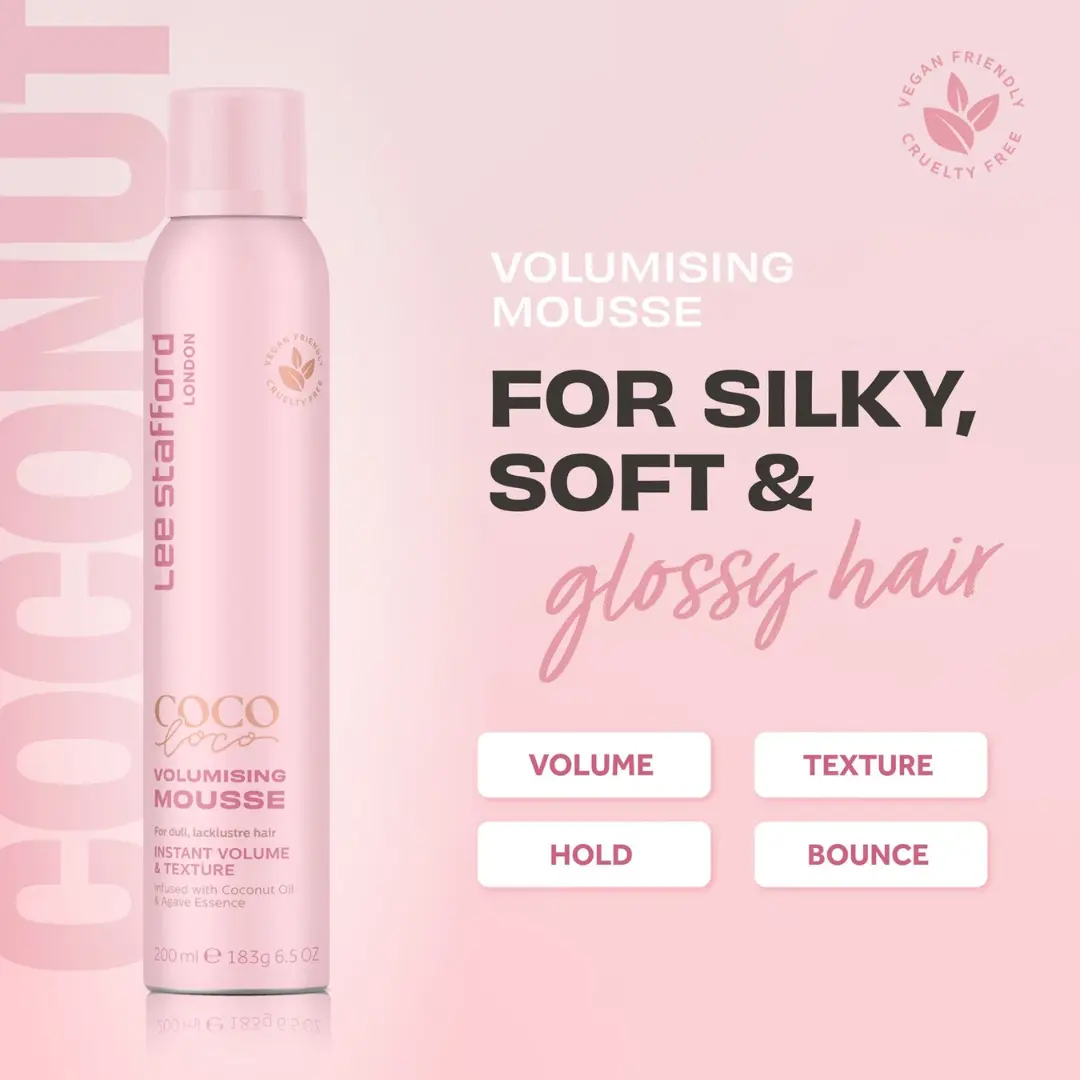 CoCo LoCo & Agave Volumising Mousse - Image 2