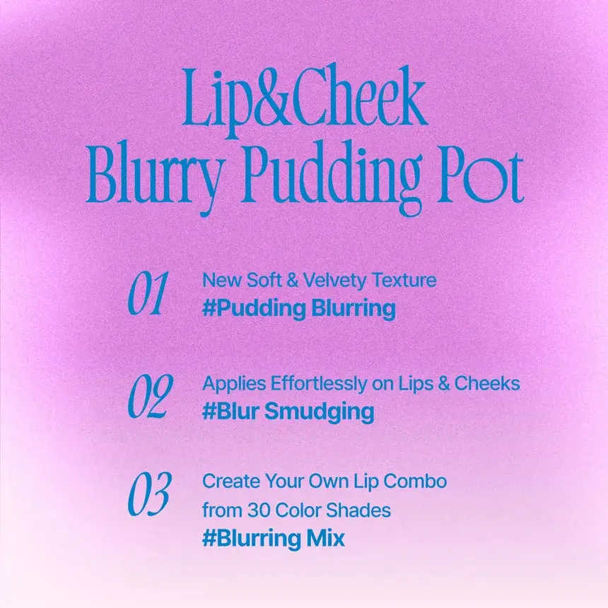 Lip & Cheek Blurry Pudding Pot MV03 Baddie - Image 3