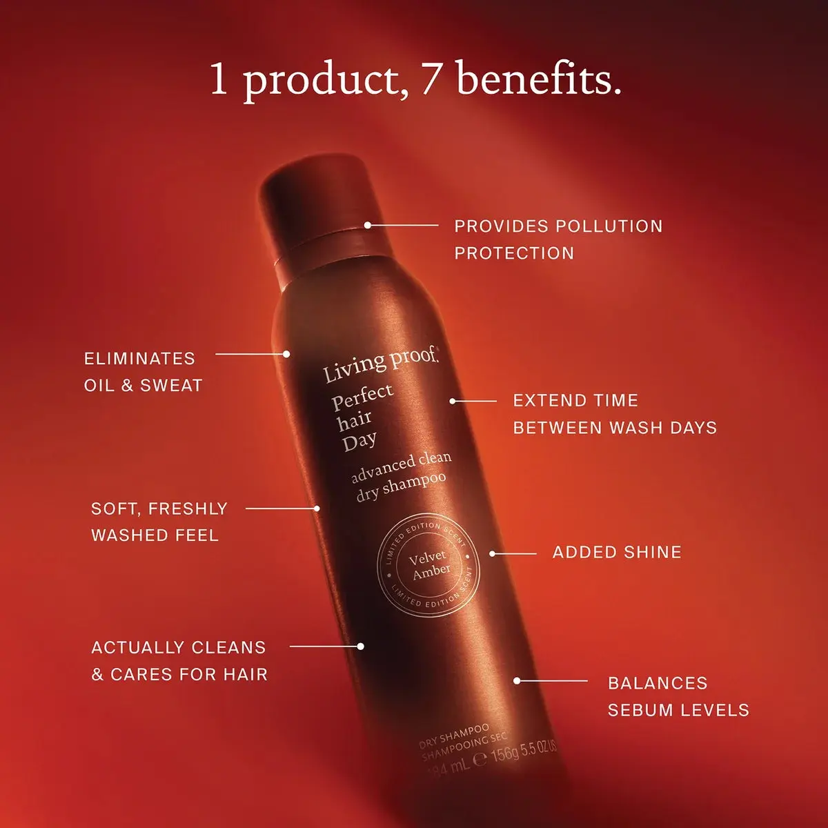Pefect Hair Day Advanced Clean Dry Shampoo Velvet Amber - Image 3