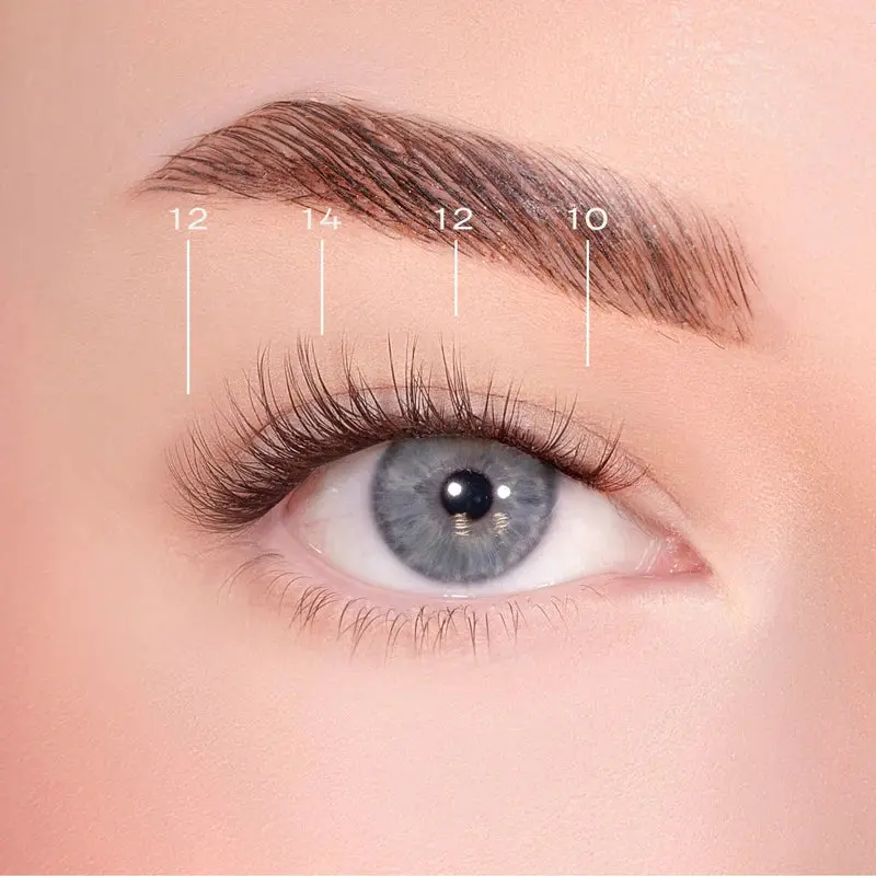 Soft Definition Dark Brown Pre-Glued Lashes - Image 2