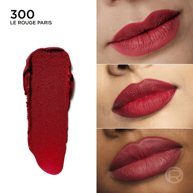 Color Riche Blurred Matte Lipstick 300 Rouge Paris - Image 2