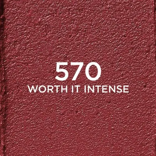 Color Riche Blurred Matte Lipstick 570 Worth It Intense - Image 4