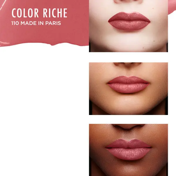 Color Riche Satin Lipstick 110 Made in Paris - Image 3