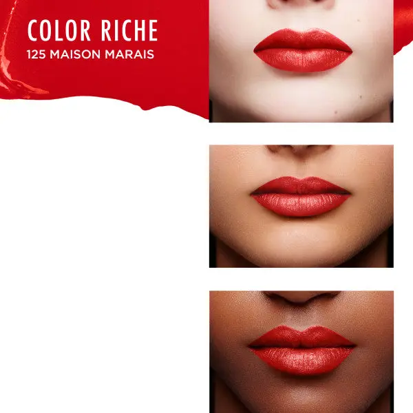 Color Riche Satin Lipstick 125 Maison Marais - Image 3