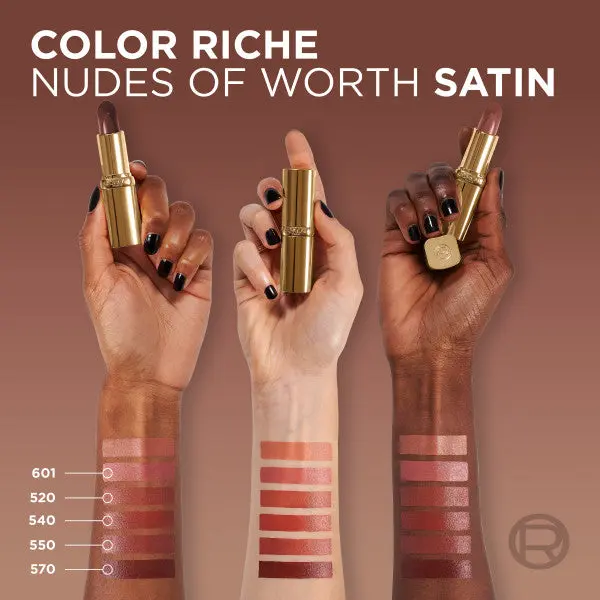 Color Riche Satin Lipstick 601 Worth It - Image 3